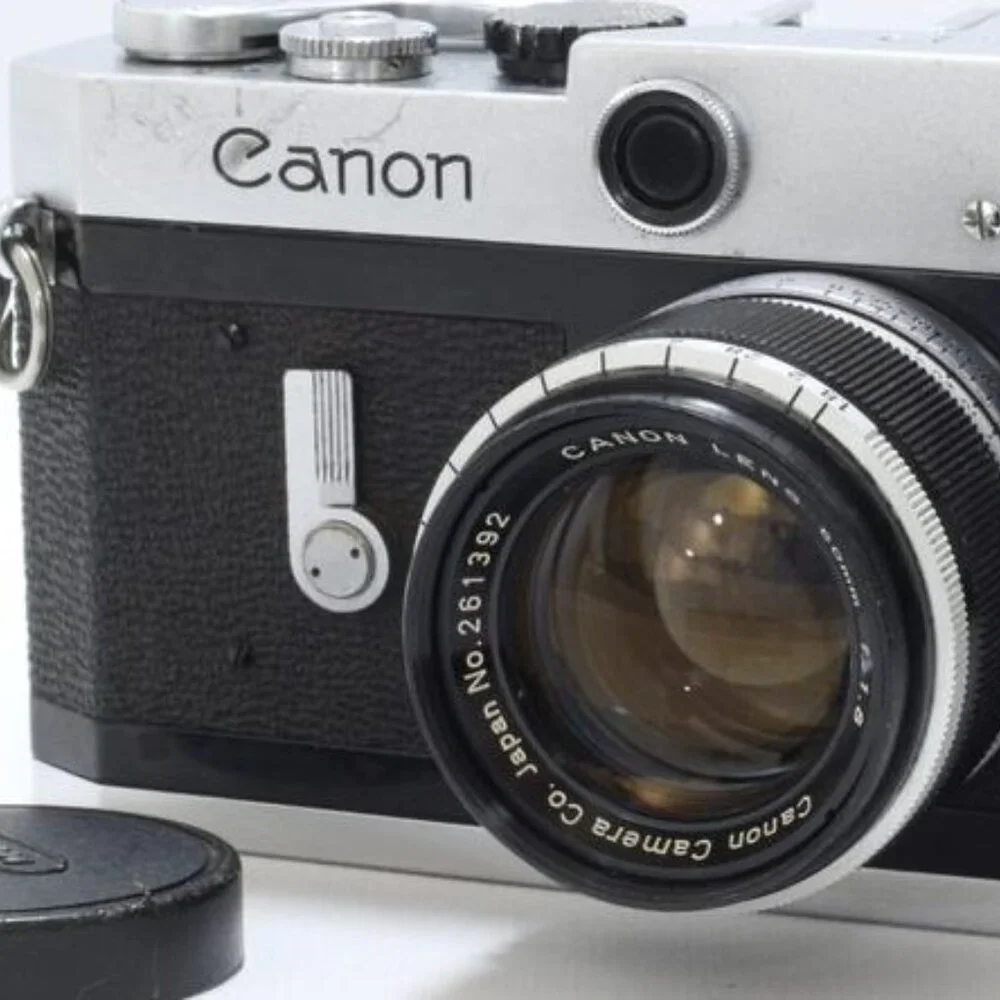 Canon P Rangefinder Film Camera w/ 50mm f/1.8-#4891